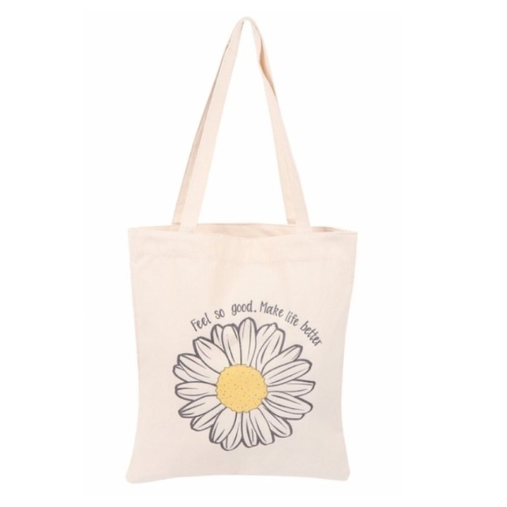"Feel so good. Make life better" Tote